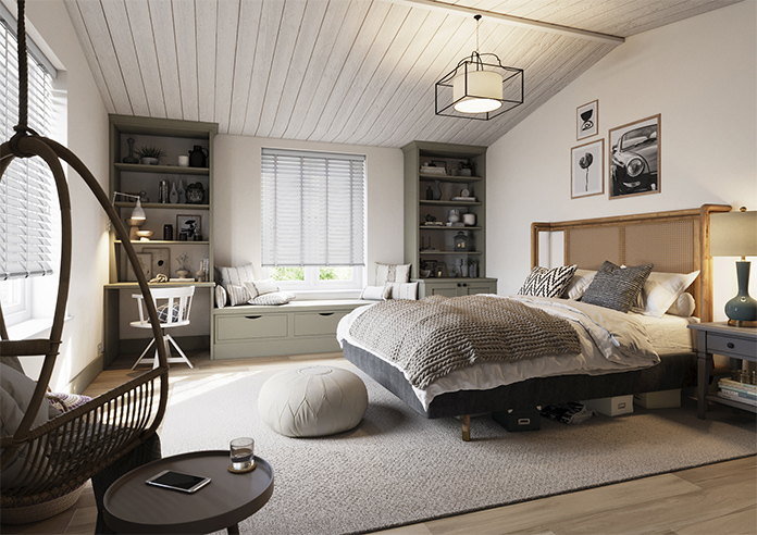 Ecowood Deluxe, Moonstone Grey Fine Grain - Venetian Blind - Image 6